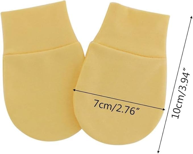 1 Pair Baby Anti-Scratch Cotton Mittens,Baby Anti Scratching Soft Cotton Gloves Newborn Infant Handguard Mittens Black and White Stripes Gloves and Mittens Accessories, Girls' Gloves and Mittens