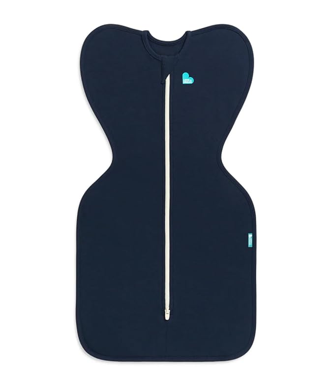 Love to Dream Swaddle UP, Baby Sleep Sack, Self-Soothing Swaddles for Newborns, Get Longer Sleep, Snug Fit Helps Calm Startle Reflex, New Born Essentials for Baby, 1.0 TOG, 13-19 lbs, Navy