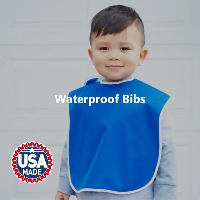 Large Waterproof Bibs Outdoor Collection - 4pk, 12pk, 48pk