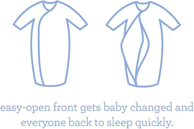 Magnetic Me Modal Newborn Sleeper Gown & Hat Set | Silky Soft Modal Fabric Sleep Sack