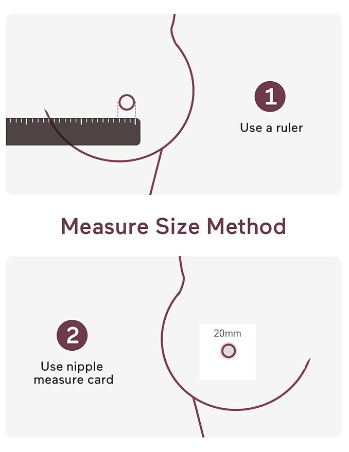 Momcozy Original S9 Pro/S12 Pro Replacement Accessories, Only Compatible with Momcozy S9 Pro/S12 Pro Breast Pump NOT for S9/S12(24mm Single-Sealed Flange,1 Pack)