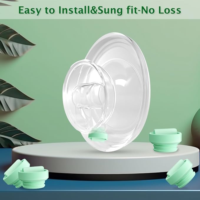 6pc Duckbill Valves Compatible with Elvie Stride 2/Stride Pump Replacement Parts, for Stride2 Breast Pump Replacement Parts, Not Original Elvie Pump Accessories