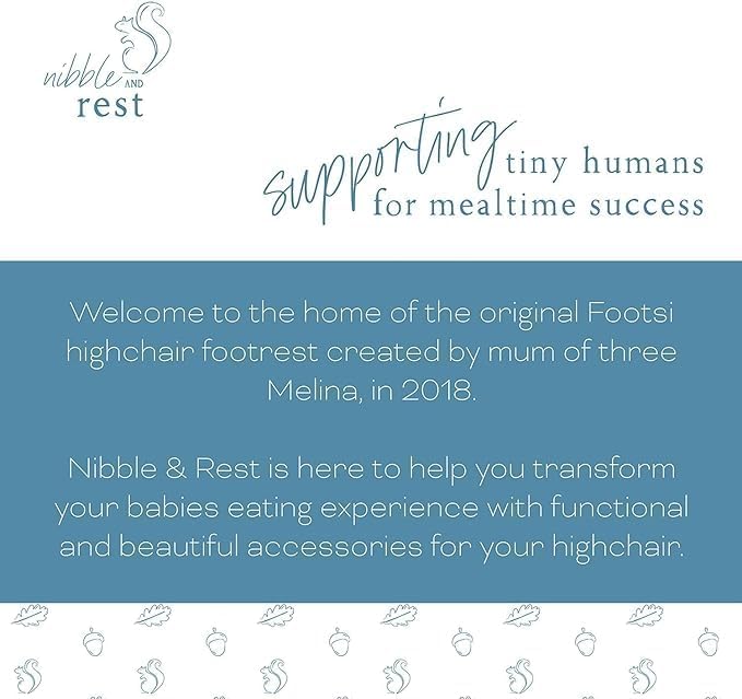 Nibble and Rest Highchair Cushion Cover for Inflatable Cushion, Compatible for IKEA Antilop Highchair,Accessories Stain-Proof and Wipeable Cover (Cushion NOT Included)(taupebunnybliss)