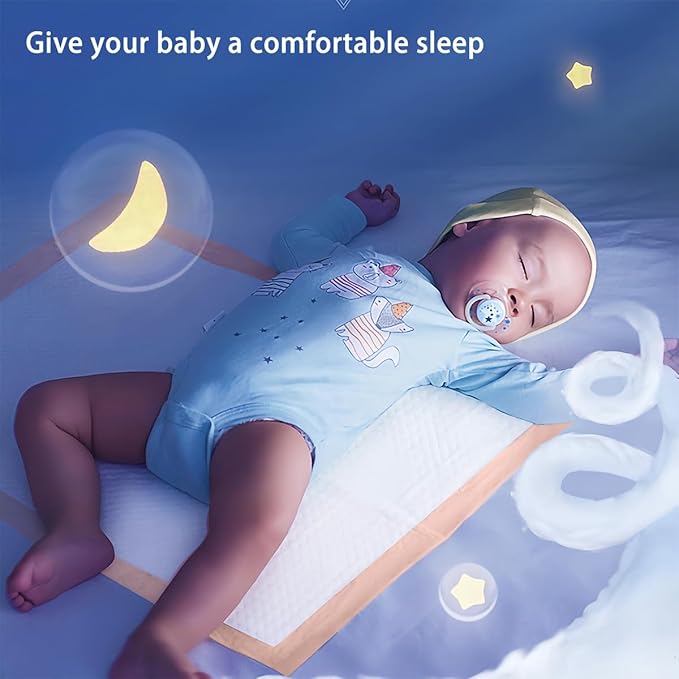 Disposable Changing Pad (100 Pack), Baby Incontinence Changing Pads Diaper UnderPads, Super Soft, Ultra Absorbent & Waterproof, Covers Any Surface for Baby Diaper Changes, 18 x 13inch (Pink)