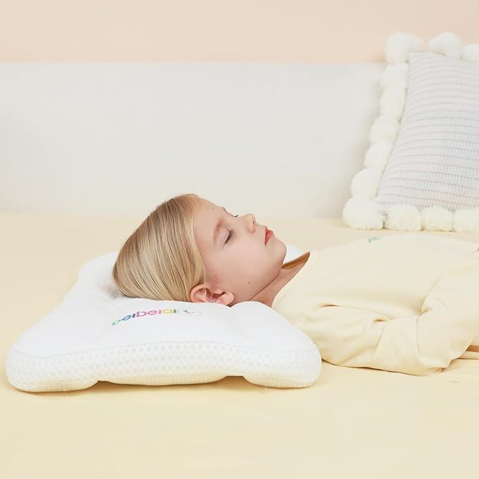 Kids Pillow, Kids Pillows for Sleeping, Baby Pillow, Toddler Pillows, Baby Pillows for Sleeping for Newborn, Toddler Pillow 1-3 Year Old, Machine Wash,Toddler Pillow 3 Year Old