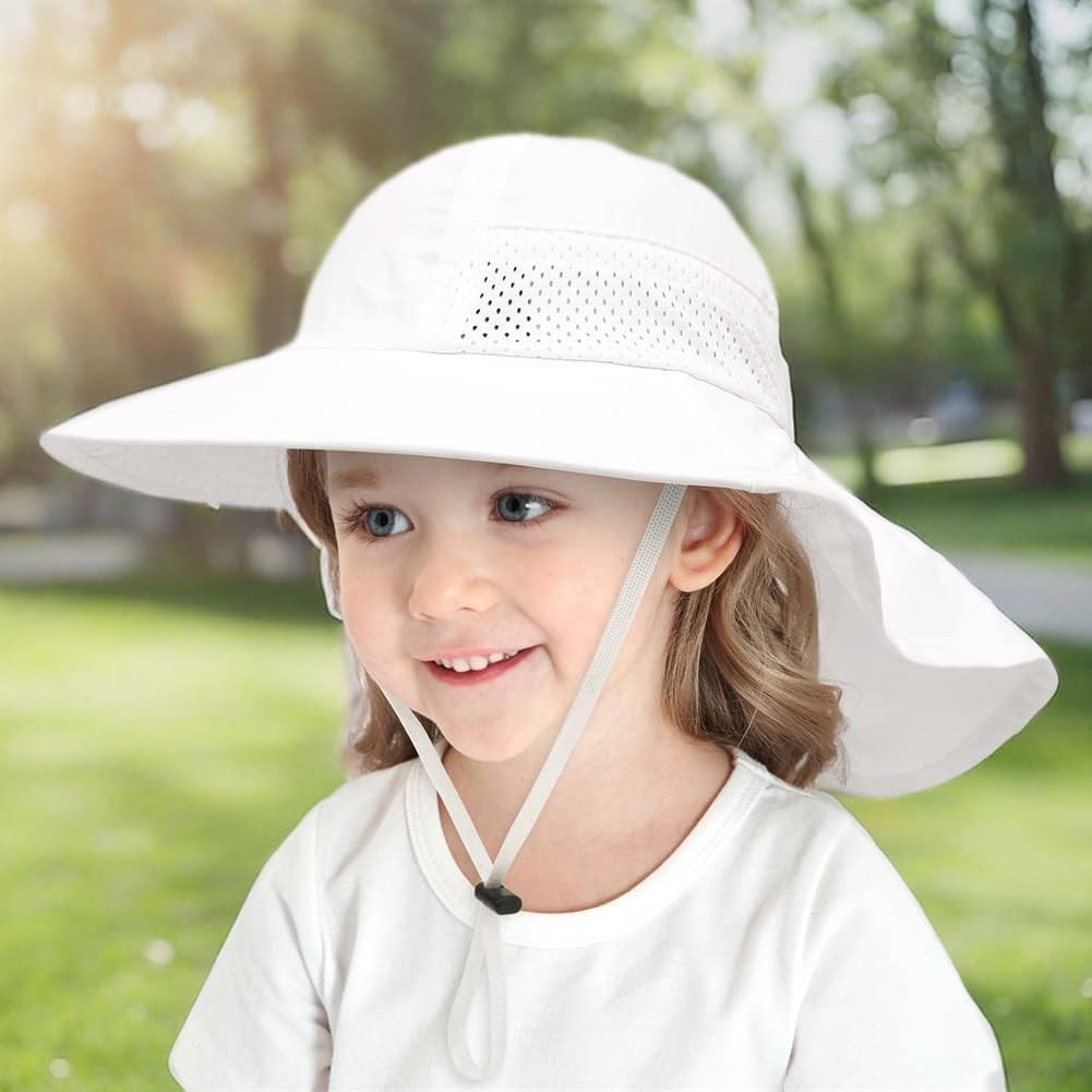 Baby Sun Protection Hat for Infant Toddlers Boys Girls UPF 50+ Sunhat for Outdoor Beach Swim