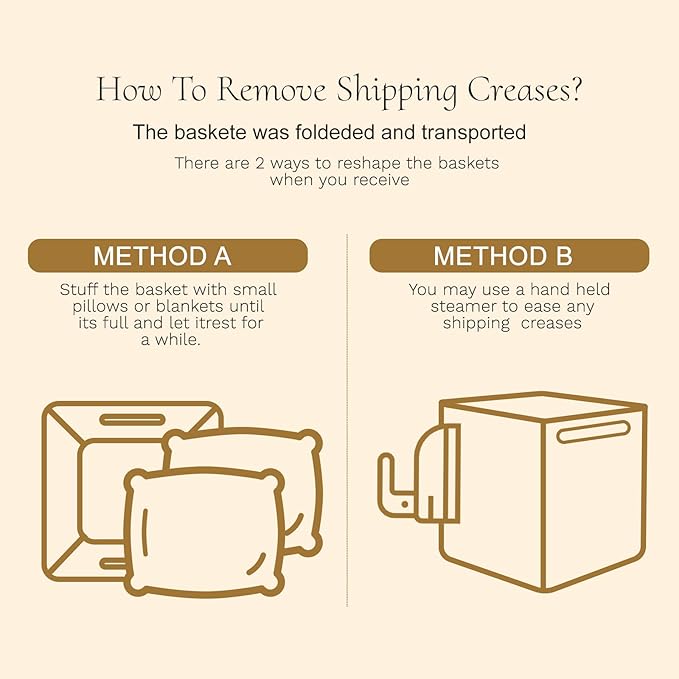 Hopegiver Storage Baskets for Organizing with Handle, Woven Baskets for Shelves - Durable Gift Basket for Cloth Toys Books Baby, Cotton Rope Basket for Dog Cat, 15x11x10 Inch(White&Light-Gray&Gray)