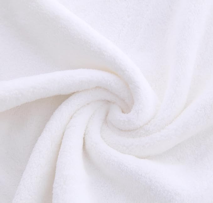 20 Pack Large Burp Cloths for Baby - 20" by 10" Ultra Absorbent Burping Cloth, Hand Washcloths, Newborn Towel - Milk Spit Up Rags - Burpy Cloths for Unisex, Boy, Girl - Burp Cloths Set(White)