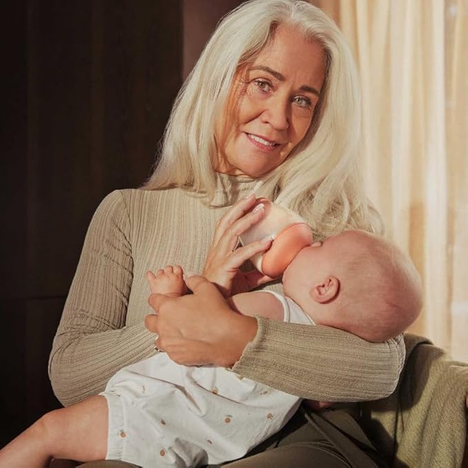 Emulait Classic Baby Bottle - Rich - Shape 3- Responsive Flow Valve