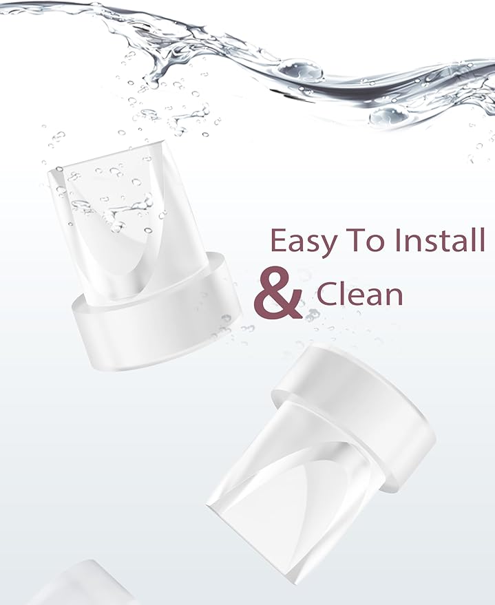 6 Pack Replacement Parts for Momcozy M6 Breast Pump, Also Replace to Mom Cozy M5/ V1 Pro/ V2 Pro Duckbill Valve,Breastfeeding Essential Accessories