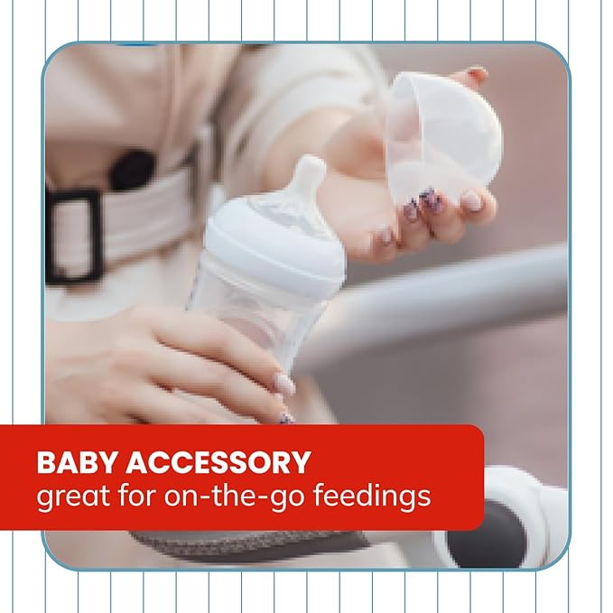 Botabee Baby Bottle Caps for Comotomo Baby Bottles - Pack of 3 Fits 5 Ounce and 8 Ounce Silicone Bottles - Snug Fit Baby Bottle Lid Protects Nipples and Prevent Leaks - Ideal for On-The-Go Feeding