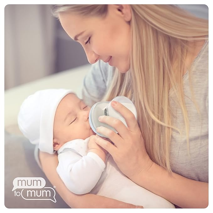 Anti Colic Baby Bottles 5oz with S Slow Flow Rate Nipples for 0-3 Months, 4 Pack, MM103A