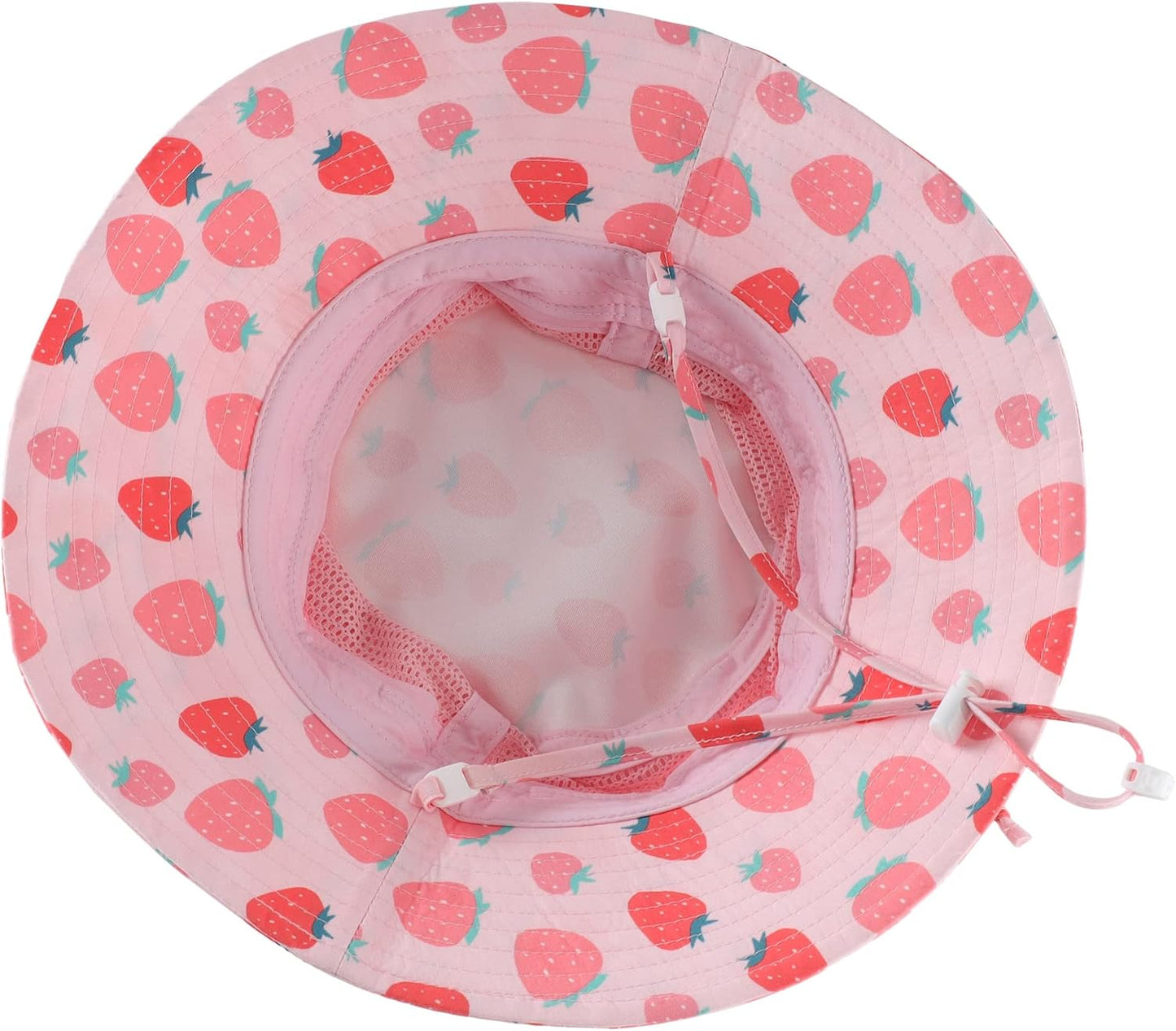 Home Prefer UPF50+ Wide Brim Sun Hat Boys Girls Sun Protection Hat Zoo Beach Swim Safari Bucket Hat for Baby Toddler Kid