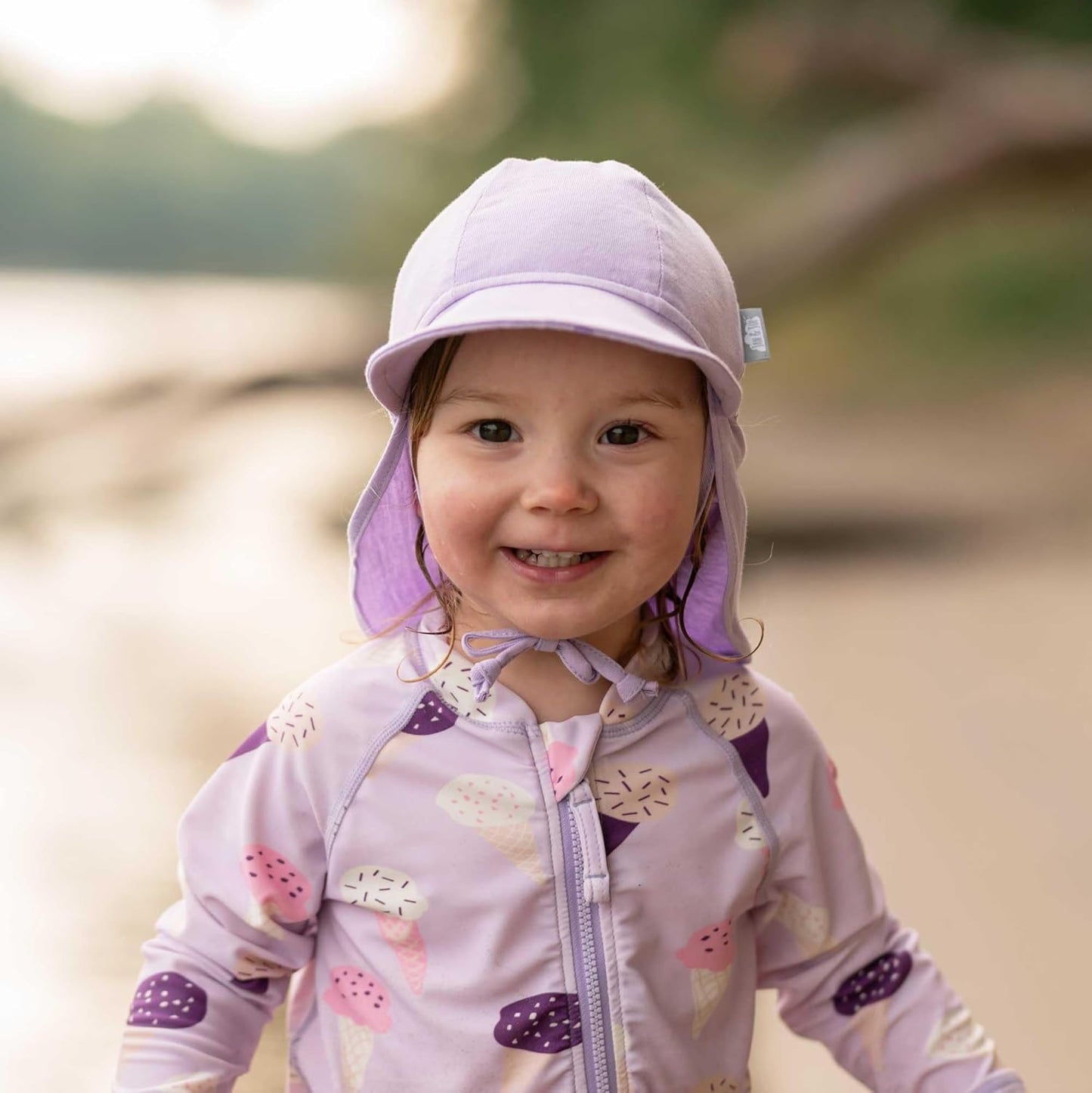 JAN & JUL Sun Soft Baby Cap | Cotton Neck Flap Hat for Littles