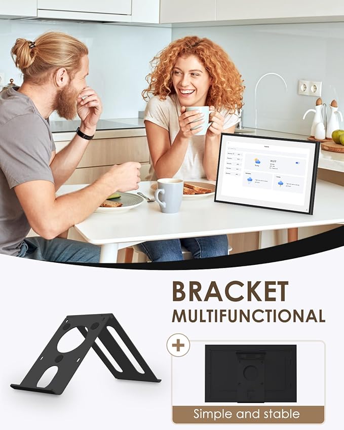 21.5 Inch Digital Calendar, WiFi Smart Electronic Calendar & Chore Chart, 1920 * 1080 IPS Touch Screen HD Display for Family Schedules, Streamline Household Organization, Wall Mount Included