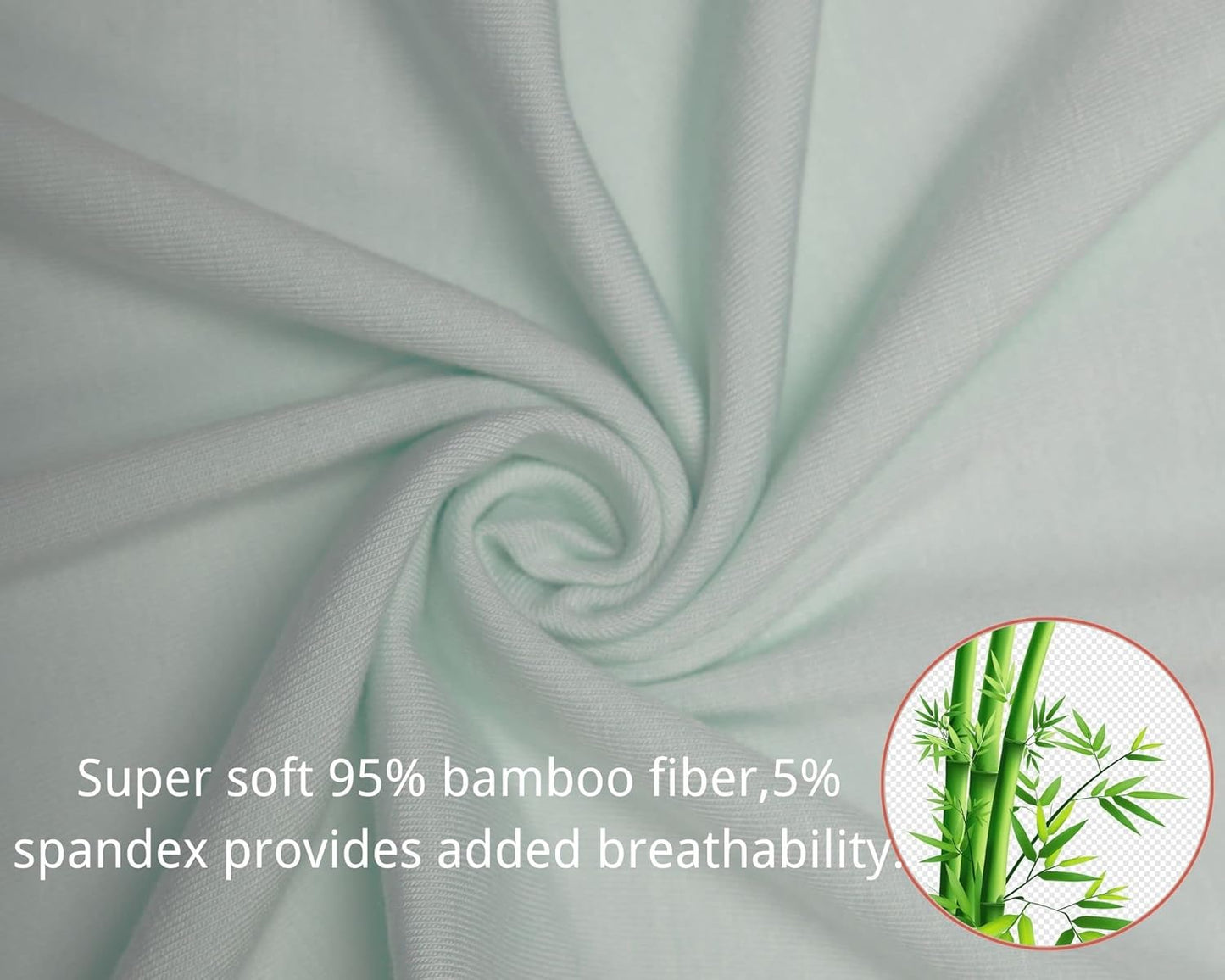 GUISBY Rayon Baby Pajamas, Short Sleeve Footless Rompers, Snap Closure Sleeper for Boy Girls