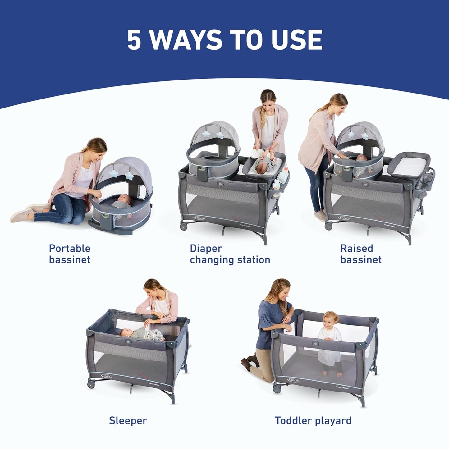 Graco® Pack ‘n Play® Travel Dome™ DLX Playard