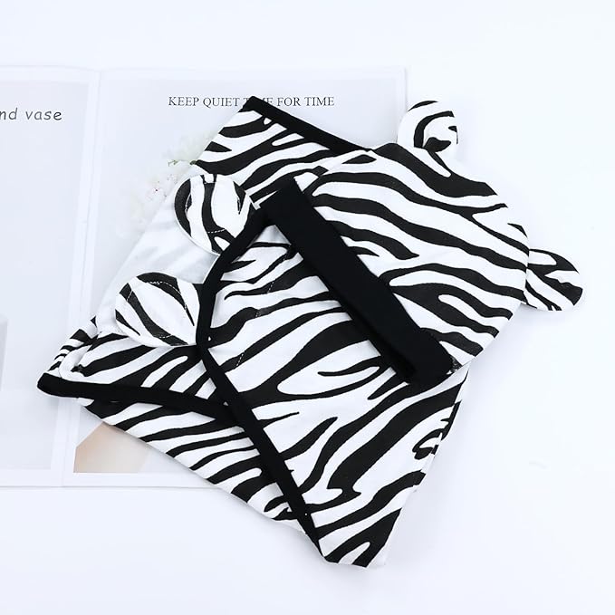 Cinaci 2 Pieces Adjustable Soft Cotton Baby Swaddle Sleep Sacks Hats Newborn Nursery Caps Beanies Bonnets Swaddle Blanket Wraps for Baby Girls Boys Infants Newborns (2PCS S14)