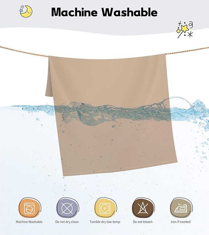 Deep Dream Toddler Pillowcases for 13x18 Pillow 2 Pack, 100% Cotton Travel Pillow Case Cover, 600 Thread Count Cotton 13x18 Pillow Covers, Soft & Breathable Pillow Cases with Envelope Closure, Khaki