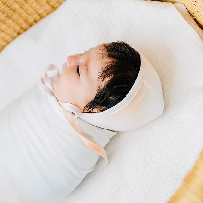 Copper Pearl Large Premium Knit Baby Swaddle Receiving Blanket Nova