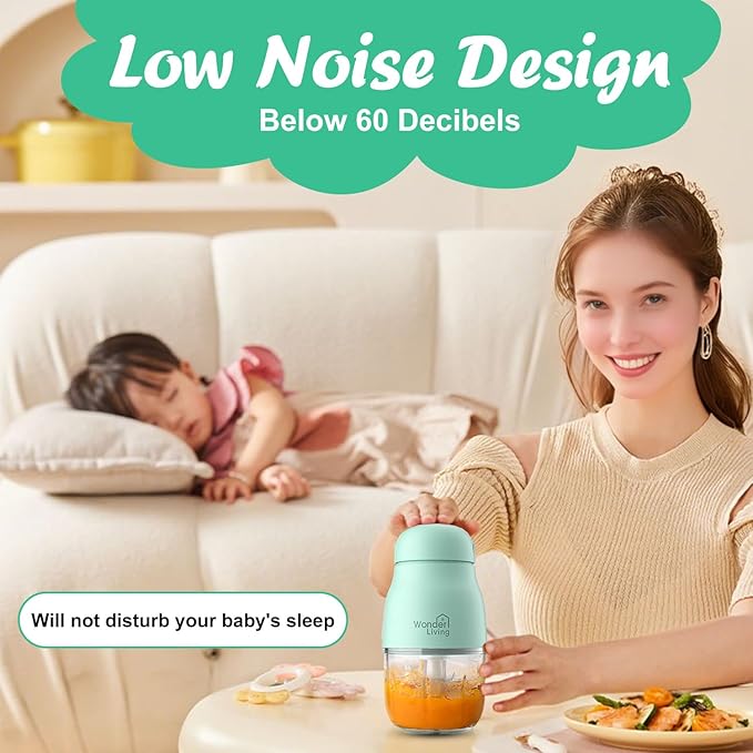 Baby Food Maker - Baby Food Processor Baby Food Blender for Baby Food, Fruit, Vegetable, Meat, Baby Food Puree Maker Make Fresh and Nutritious Meals for Your Little One