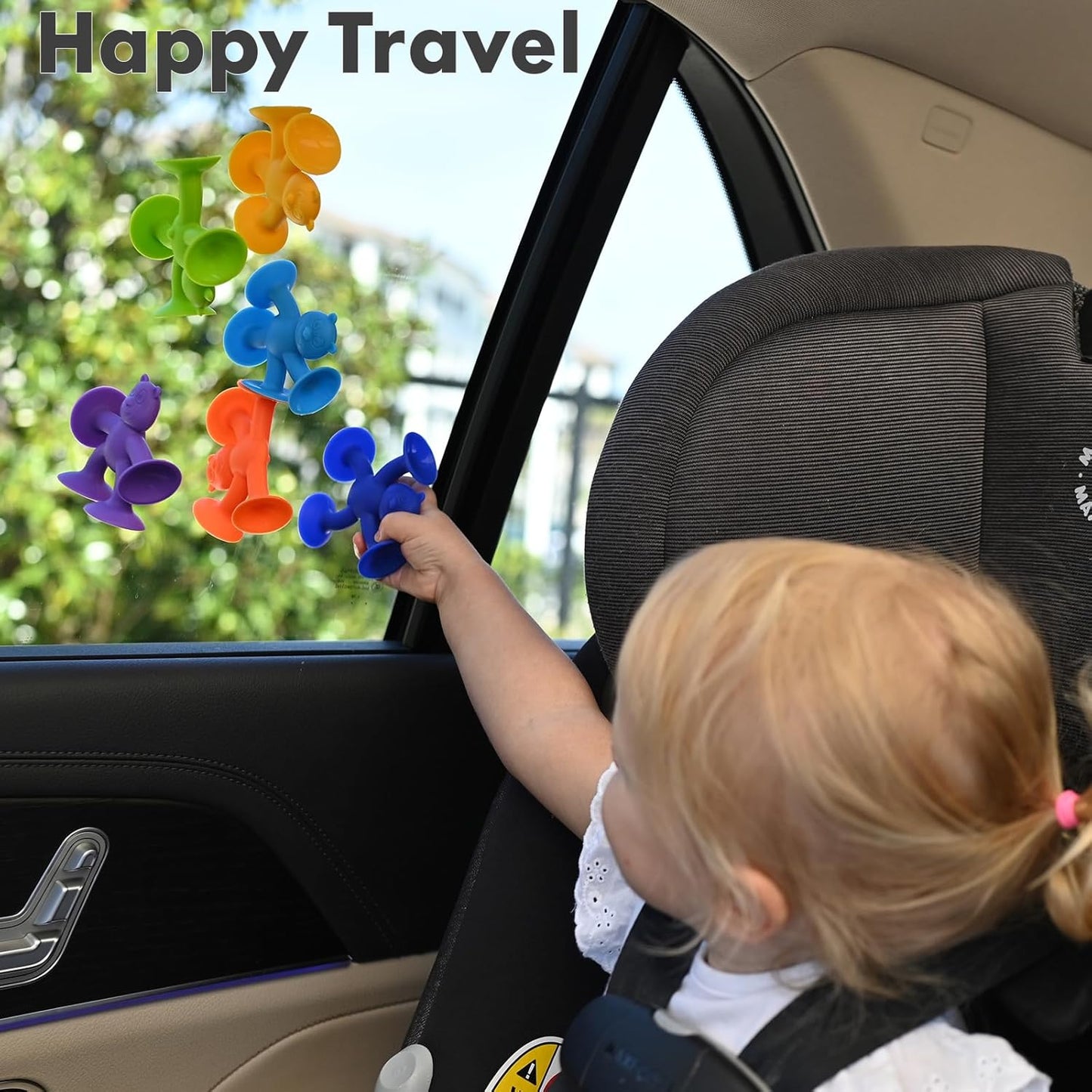 Cute Bear Suction Cup Toy Bath Toys for Kids Ages 4-8 No Hole Bathtub Sensory Toy Airplane Toys for Toddlers 1-3, Connect Build Create Baby Toys, 12 PCS