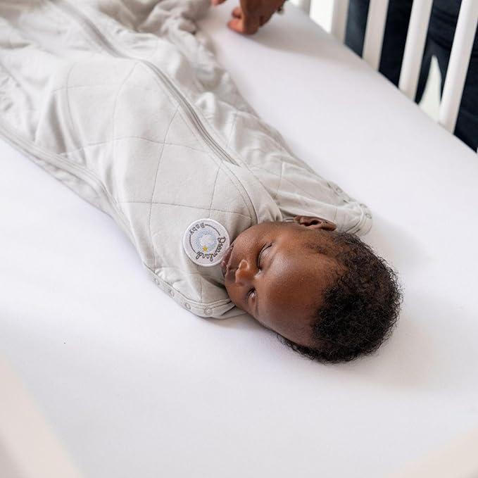 Dreamland Baby Bamboo Viscose Swaddle Blanket (0-6 Months). 1.0 TOG Ultra Soft Swaddle Blanket w/Built in Band. 97% Viscose, 3% Spandex (Rose). Mom-Owned US Business, Premium Materials