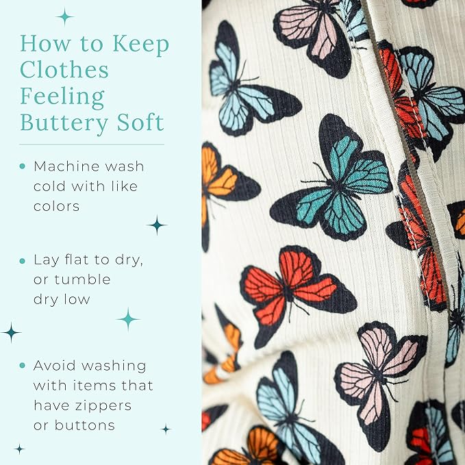 Posh Peanut Convertible Baby Sleepers - Girls Footless Baby Pajamas with 2 Way Zipper for Easy Diaper Changes