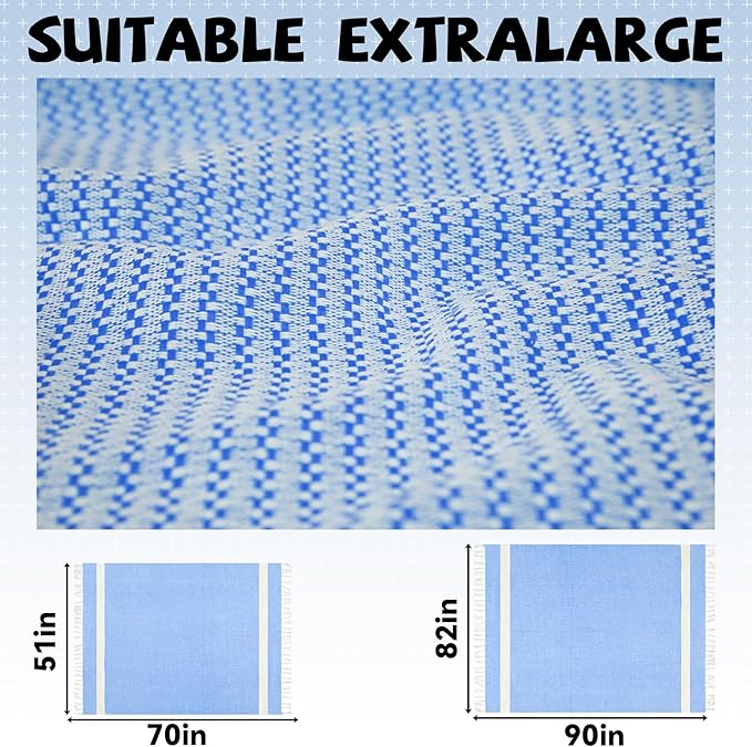 Breathable Bedspread Woven Blanket Cooling Queen Full Size Quilt Thin Comforter Boho Bed Bedroom Thing Girl Aesthetic Preppy Stuff Cute Accessories Girly Room Aesthetic College Student Dorm Decor Pink