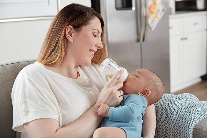NUK Simply Natural Baby Bottle with SafeTemp