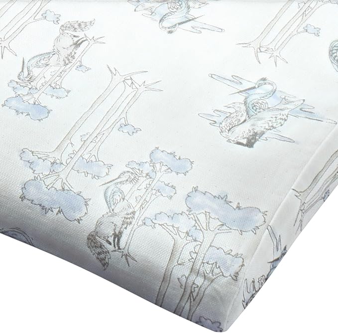 Nest Designs Toddler Pillow with Bamboo Viscose Pillowcase - The Wolf & The Crane, Small