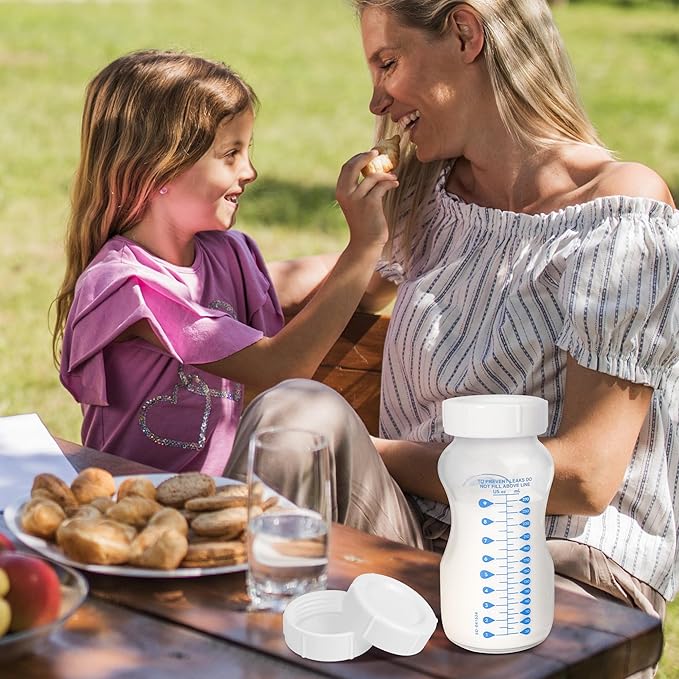 Travel Bottle Caps for Dr Brown Wide-Neck Storage/Travel Caps for Anti-Colic Options+ Baby Bottles, BPA-Free(Only Compatible with Wide Neck Bottle 5oz and 9oz, 6, Count)