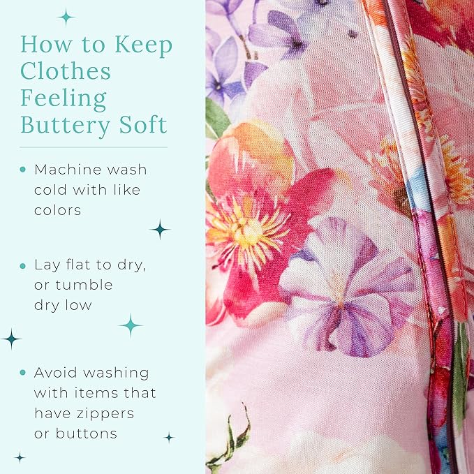 Posh Peanut Convertible Baby Sleepers - Girls Footless Baby Pajamas with 2 Way Zipper for Easy Diaper Changes