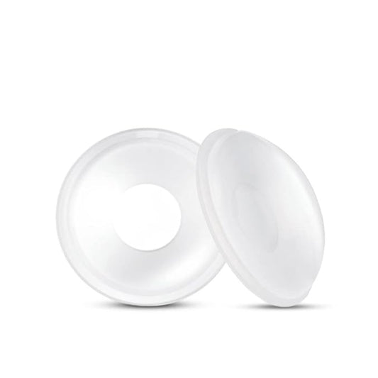 Milk Collector for Breastfeeding, Breast Shell & Milk Catcher, Reusable Silicone Sore Nipples Breast Milk Saver 2PCS