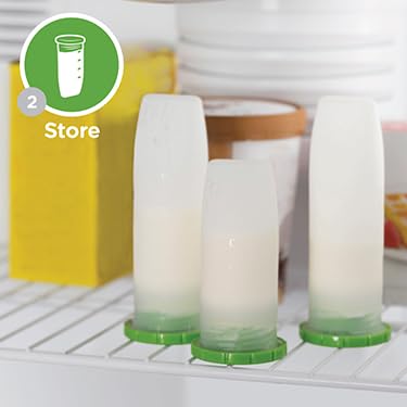 Playtex Baby Nurser PODS Starter Set with Reusable Silicone PODS, 8 Oz Bottles (x2), 6 Oz Silicone PODS (x4), and 2 Breast Pump Adapters, Feeding Essentials for Newborn and Breastfed Babies