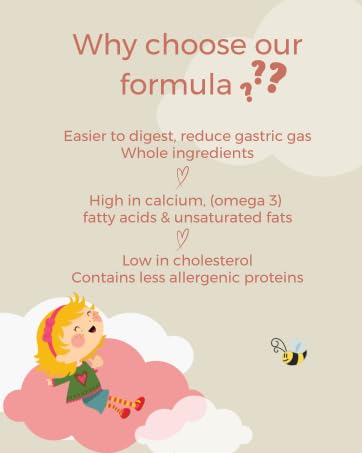 Goat Milk Formula - MADE IN THE USA - Easy to Digest All Life Stages Formula (12 months and above) - Hypoallergenic - Non-GMO, Gluten FREE, Soy FREE, Heavy Metal FREE, Pesticides and Chemical FREE - Gentle on Sensitive Tummies - Natural Whole Ingredients.