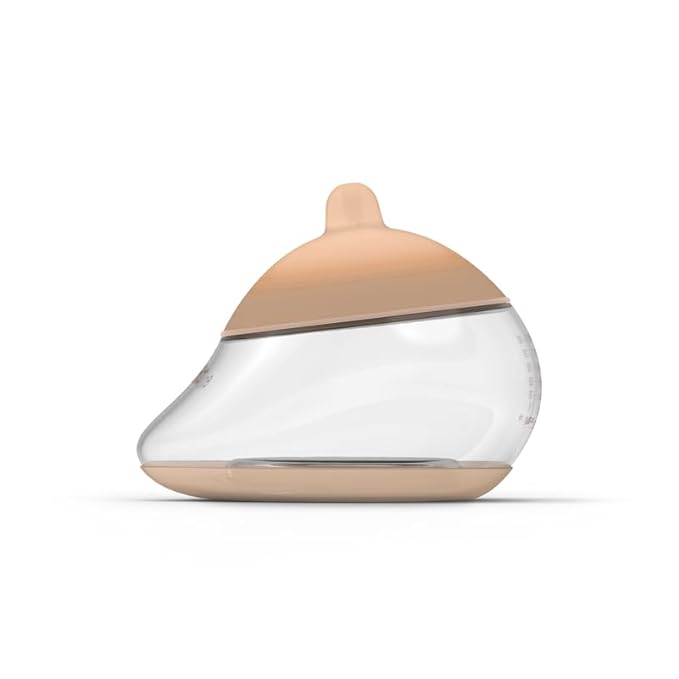 Emulait Anatomy Bottle Breast Shaped Baby Bottle - Light - Shape 1-Responsive Flow Valve