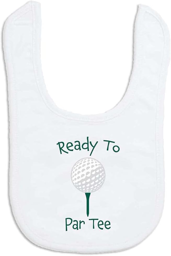 ChalkTalkSPORTS Golf Baby & Infant Bibs | Soft Microfiber Golfing Baby Bibs