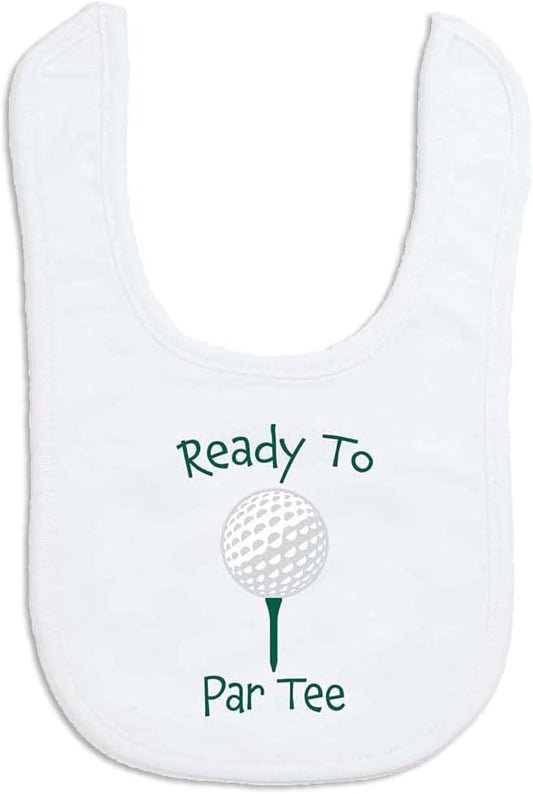 ChalkTalkSPORTS Golf Baby & Infant Bibs | Soft Microfiber Golfing Baby Bibs