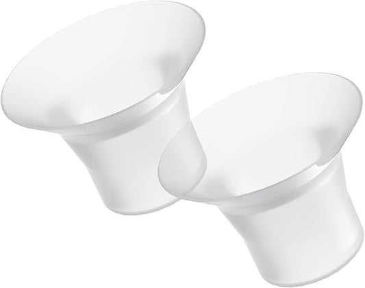 Paruu P10 Flange Insert 19mm, Original Breast Pump Parts, Wearable Breast Pump Replacement Accessories, 2 Pack