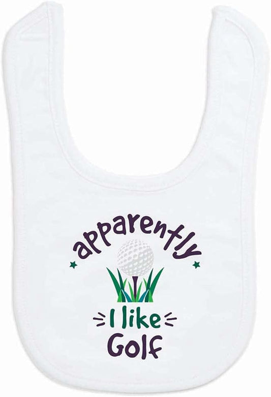 ChalkTalkSPORTS Golf Baby & Infant Bibs | Soft Microfiber Golfing Baby Bibs