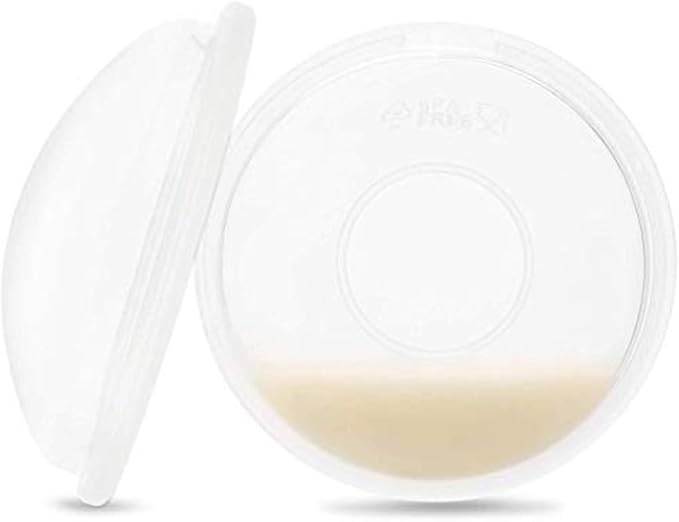 Breast Shells, Milk Saver, Nursing Cups, Nursing Moms to Ease Nipple Pain, BPA-Free and Reusable, Collect Breast Milk Leak (2 Pack)