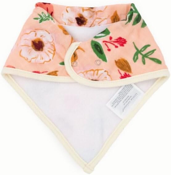 Little Unicorn Cotton Muslin with Fleece Bandana Bib