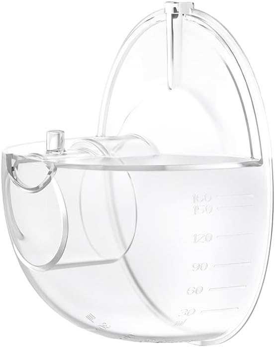 One Milk Collector Cup Only Compatible with Momcozy M5 Wearable Breast Pump Replacement Accessories, Not for Others