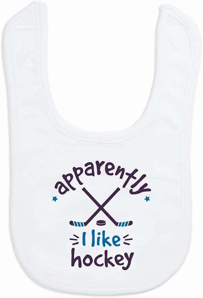ChalkTalkSPORTS Hockey Baby & Infant Bibs | Soft Microfiber Ice Hockey Baby Bibs