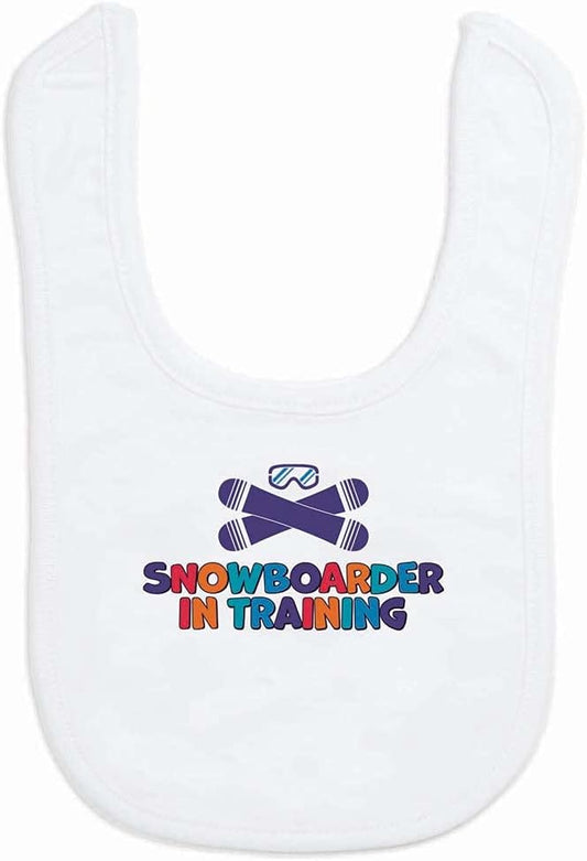 ChalkTalkSPORTS Skiing & Snowboarding Baby & Infant Bibs | Soft Microfiber Ski & Snowboard Baby Bibs