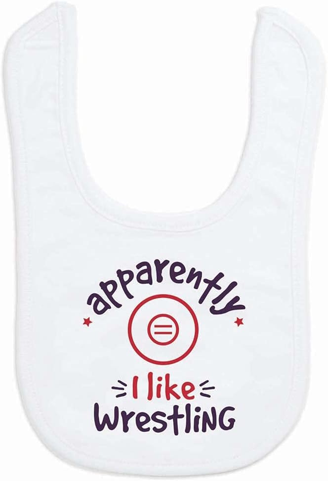 ChalkTalkSPORTS Wrestling Baby & Infant Bibs | Soft Microfiber Wrestle Baby Bibs