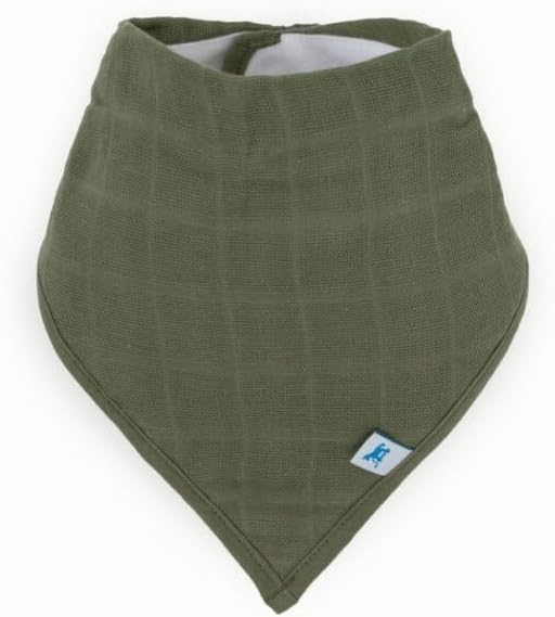 Little Unicorn Cotton Muslin with Fleece Bandana Bib