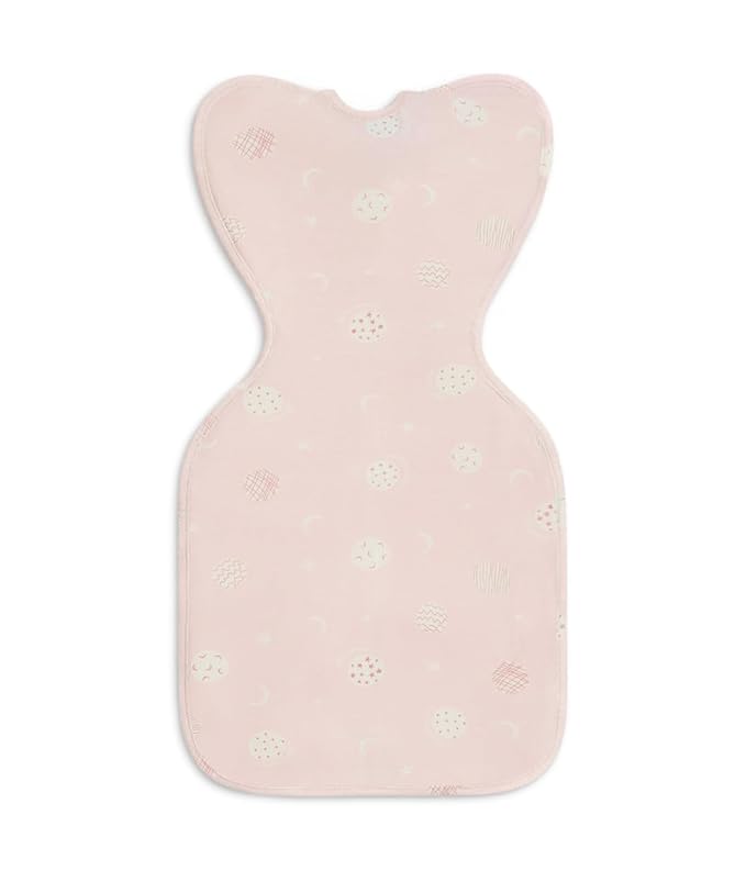 Love to Dream Swaddle UP Transition Bag Lite, Luxuriously Silky Soft Bamboo Viscose, Patented Zip-Off Wings, Converts to a snug Sleeping Bag, 0.2 TOG, 19-24 lbs, Pink Little Dreamer