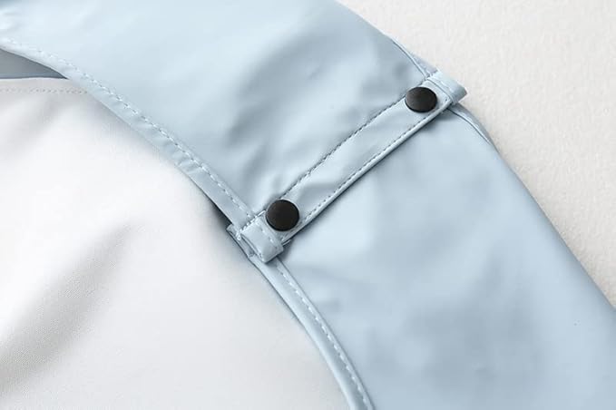 GZMM Waterproof Baby Bibs,Infant Toddler Extra Cover Feeding Bib With Food Catcher,Easy Clean & Washable